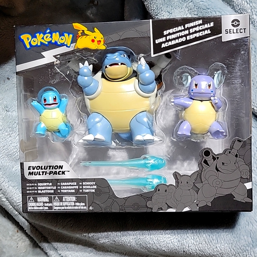 SELECT POKEMON SQUIRTLE EVOLUTION MULTI-PACK BRAND NEW